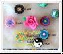 10Stk. FIMO-Perlen (Knopfform)10x4mm pink G-005