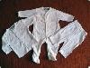 Babyset: Strampler, Hose + Hemdchen Gr. 62, gebraucht