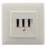 TAE Anschlussdose NFN f�r Telefon/Modem Unterputz
