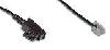 TAE Kabel F Codiert f�r Telefon 3,0 mtr.