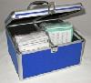 Alu Koffer f�r 300 CDs blau