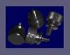 R�ndelschrauben PC Geh�use 10er Pack Schwarz