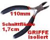 Seitenschneider mit Feder poliert extra geh�rtetes Stahl